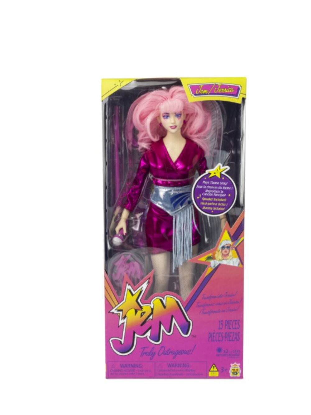 Jem & The Holograms Classic 12" Fashion Doll Music Stage VIP Set